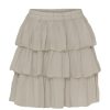 marta du chateau 24-B7664Mg Mdcnico Skirt Beige | Nederdele