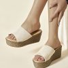 Mette P Sko Støvler Fl-916 Sandal Beige | Slippers