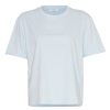 Moss Copenhagen Terina Organic Small Logo Tee Skyride | T-Shirts