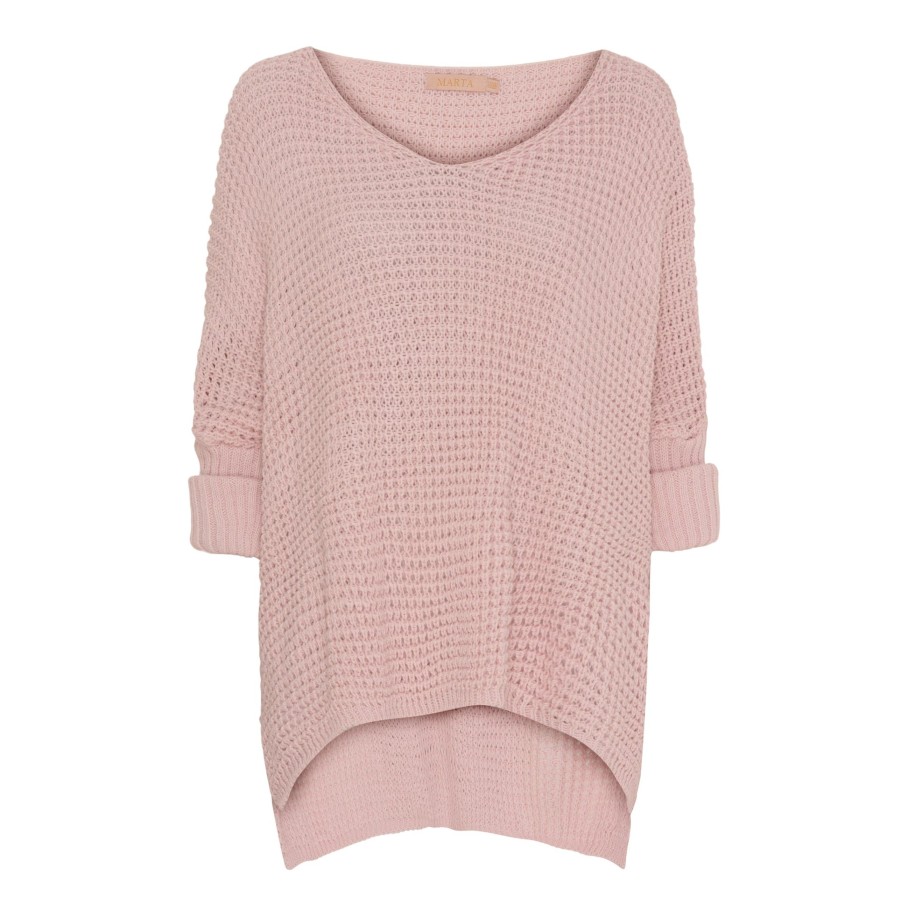 marta du chateau 18236 Mdcmille Knit Rosa | Strik