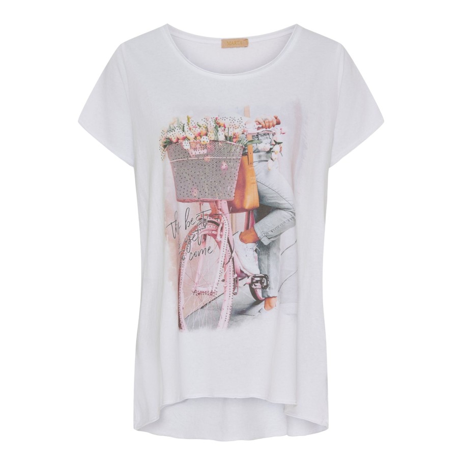 marta du chateau 1535 Mdcmarie T-Shirt Rosa Bike | T-Shirts