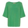 Marta du Chateau 5003 Mdcsia Knit Ss Green | Strik