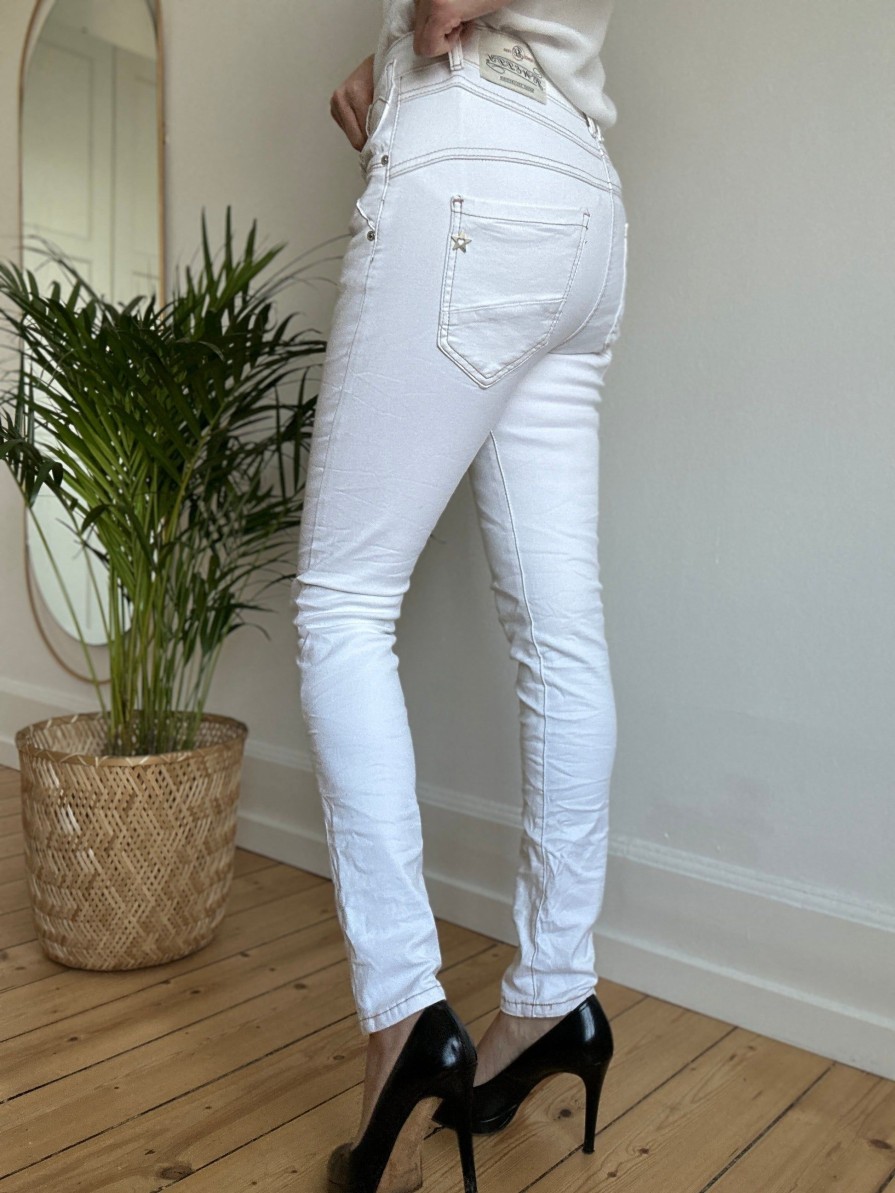 Jewelly jeans Jewelly Jeans 2565-11A White | Jeans