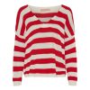 marta du chateau 23159 Mdcqiara Knit Calce/Rosso | Bluser