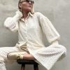 Gaspar Kansas Eyelet Shirt (Preorder Levering Slut April) | Bluser