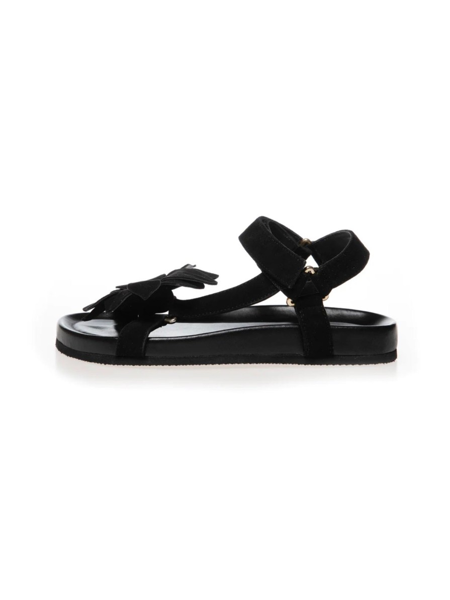 Copenhagen Shoes My Flowers Sandal Black | Sandaler