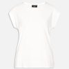 Sisters Point Low A T-Shirt Cream | T-Shirts