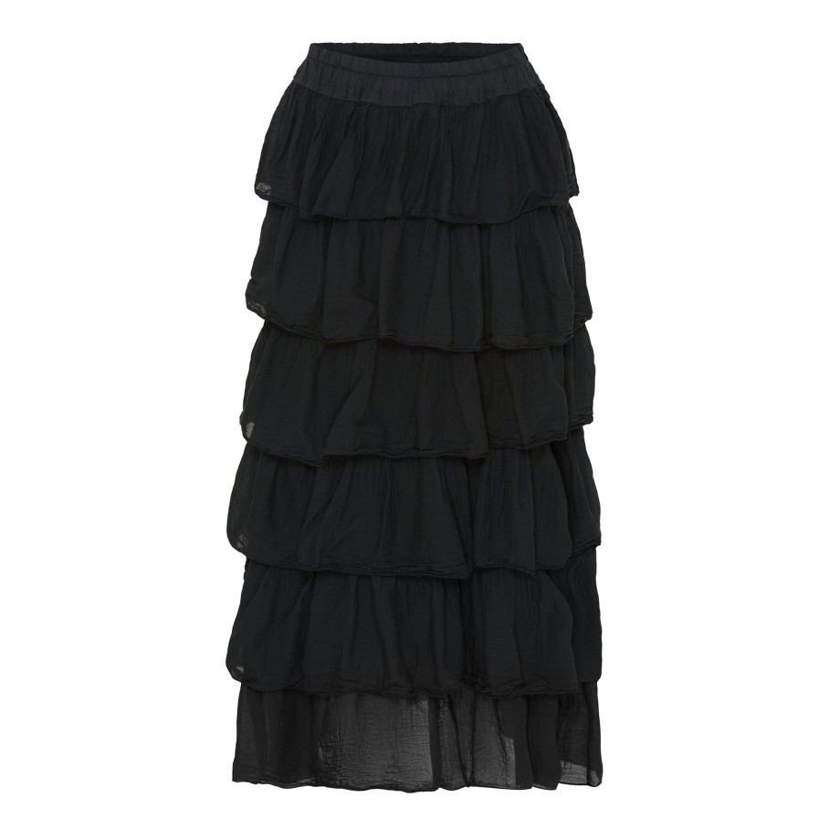 marta du chateau 7664Ng Skirt Mdckaren Black | Nederdele