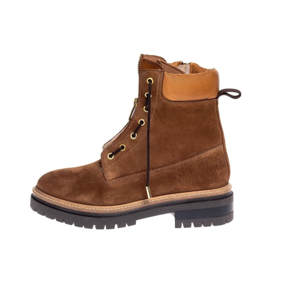 Copenhagen Shoes Leader Fur Boot Cognac | Stovler