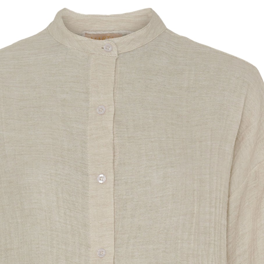 Marta du Chateau 3183 Mdcroxane Shirt Beige 3 | Skjorter