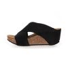 Copenhagen Shoes Frances Sandal Suede Black | Sandaler