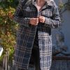 Noe Noir Marco Glam Coat Dusty Blue | Jakker