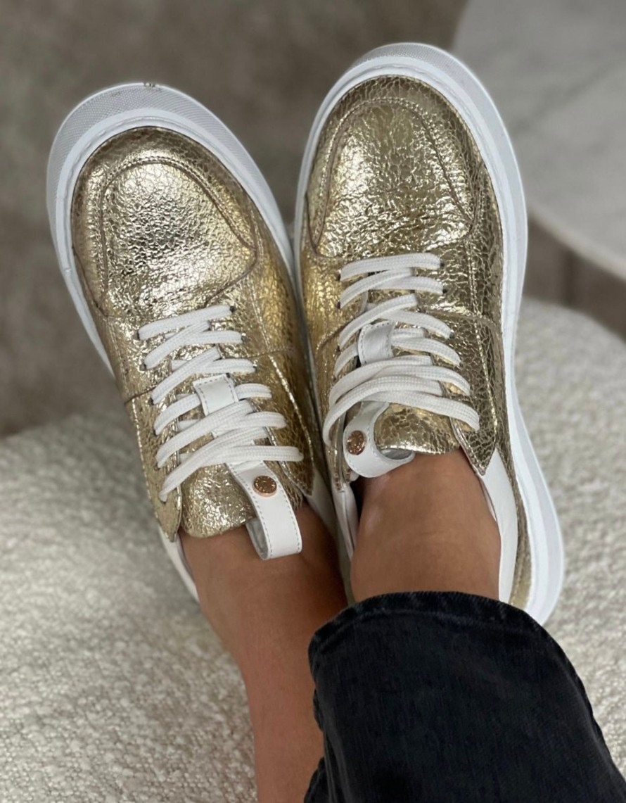 Copenhagen Shoes The Spirit Sneakers Gold | Sneakers