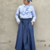 Gaspar Vienna Denim Skirt Blue | Nederdele