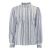 Continue Chania Stripe Shirt Blue Stripe | Bluser