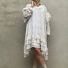 Gaspar Joblin Dress Off White (Bemaerk Preorder Midt April) | Kjoler