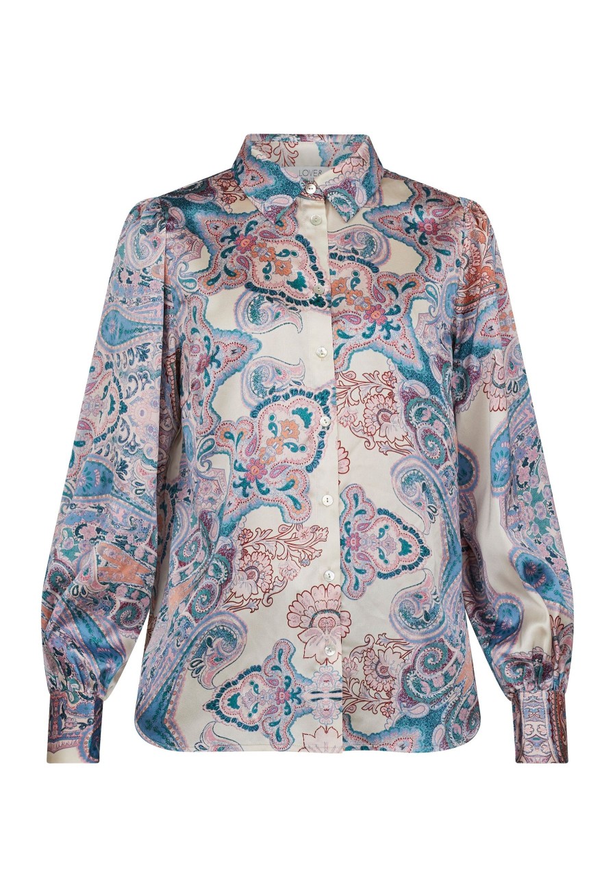 Love Divine Love919-10 Shirt Paisley | Bluser