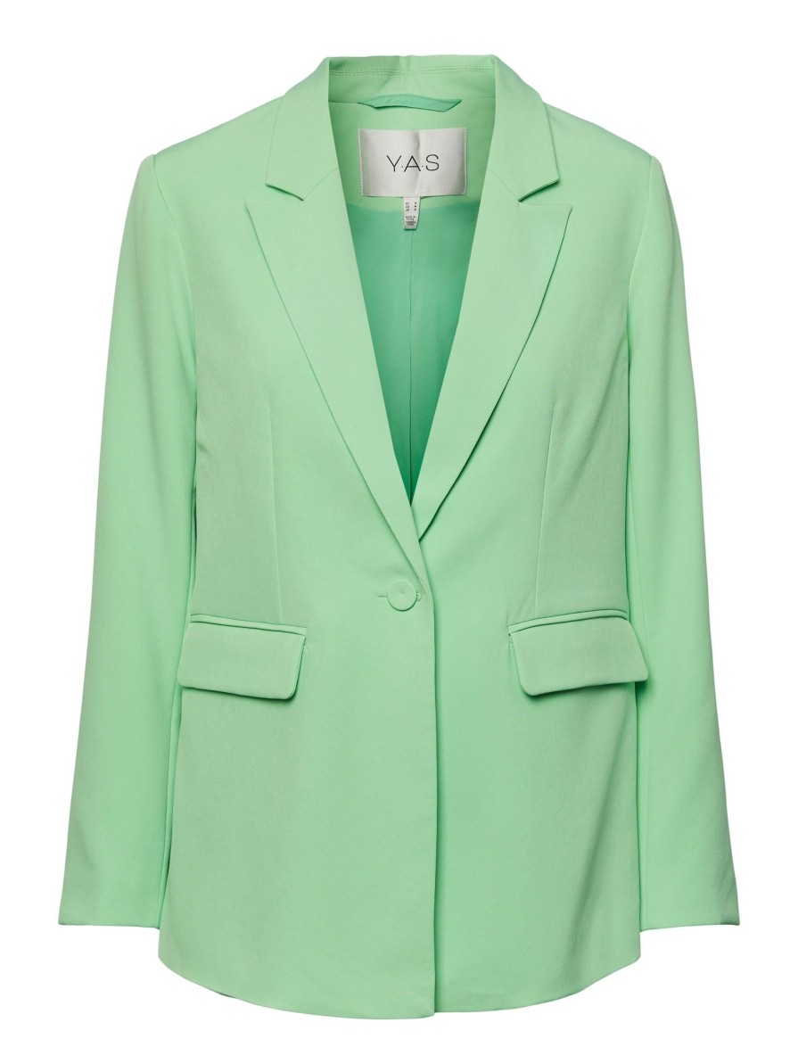 YAS Yas Bluris Ls Blazer Summer Green | Blazer