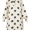 Love Divine Love876-6 Dress Cream Dot | Kjoler