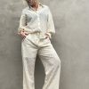 Gaspar Honolulu Eyelet Pant (Preorder Levering Slut April) | Bukser