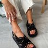 Copenhagen Shoes Stronger Studs Sandal Black | Sandaler