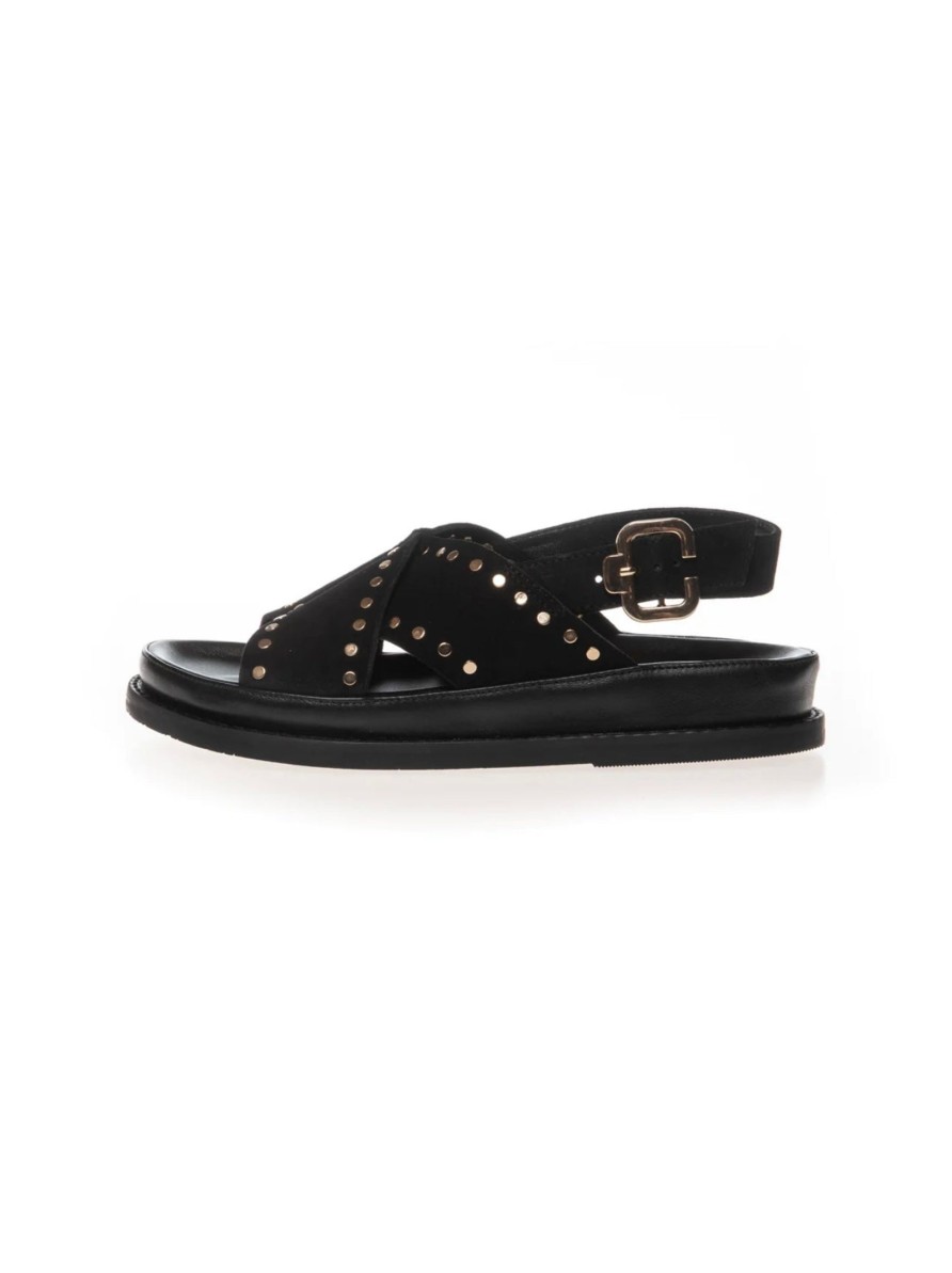 Copenhagen Shoes Stronger Studs Sandal Black | Sandaler