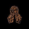 Black Colour Fox Camo Scarf Camel | Torklaeder