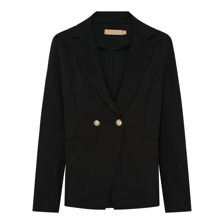 marta du chateau 85641-1 Mdcvivian Blazer Black | Blazer