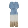 marta du chateau 68033 Mdcnorma Dress Light Blue Beige | Kjoler