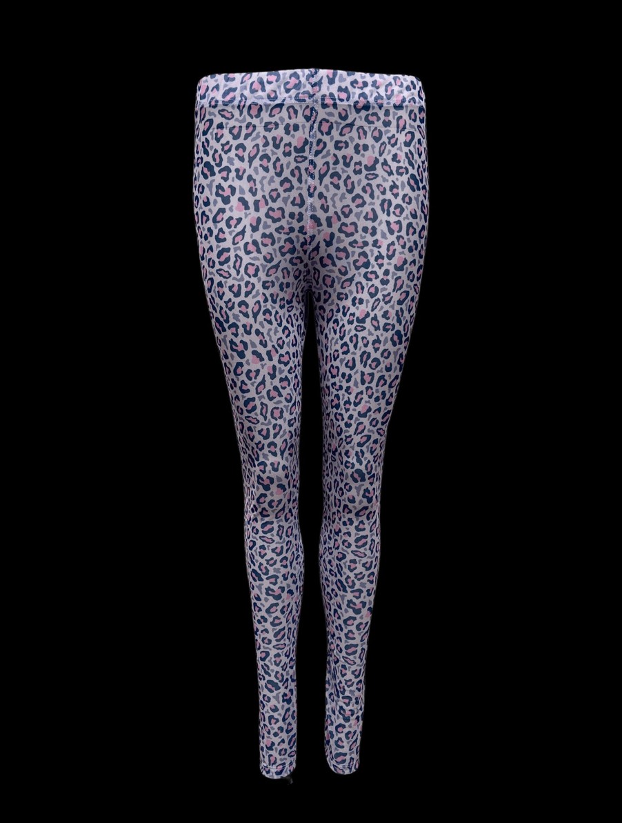 Black Colour Florence Mesh Leggings Rose Leo | Leggings & Tights