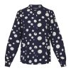 Love Divine Love834-3 Shirt Navy/Cream | Bluser