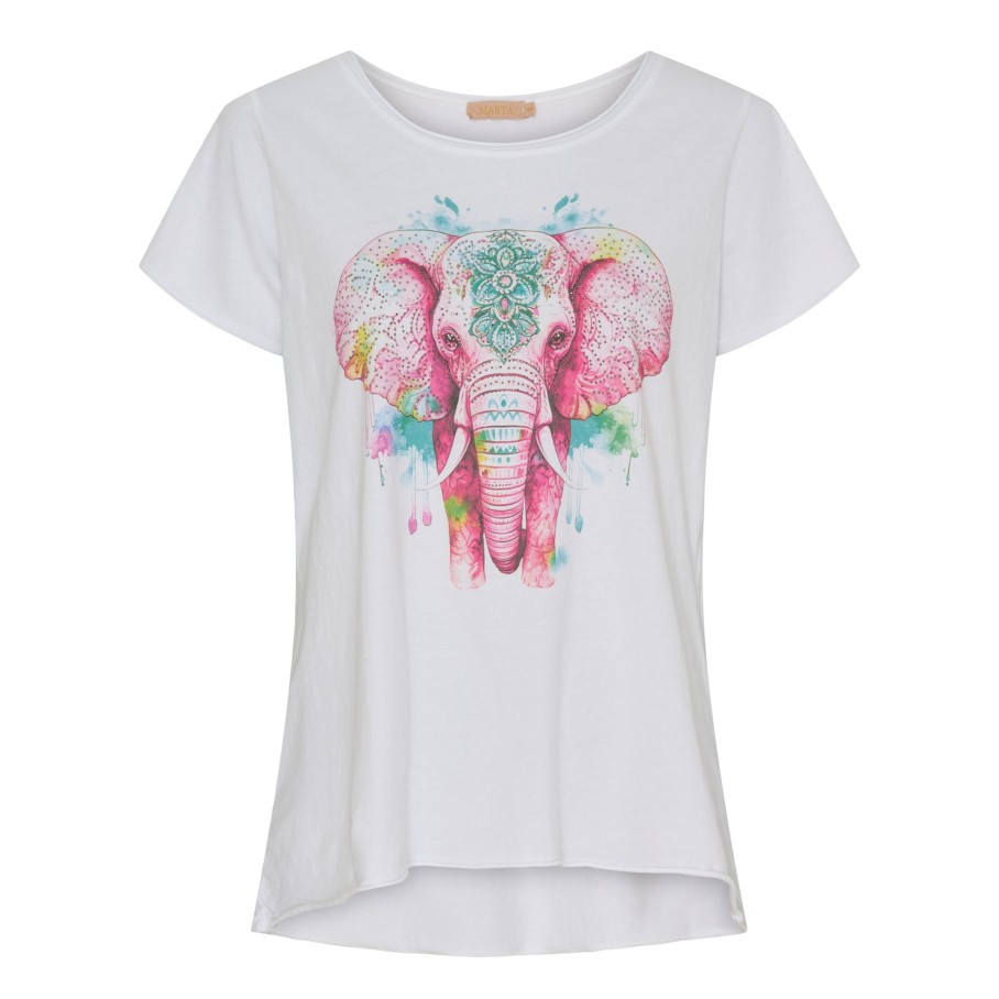 marta du chateau 1535 Mdcmarie T-Shirt Pink Elephant | T-Shirts