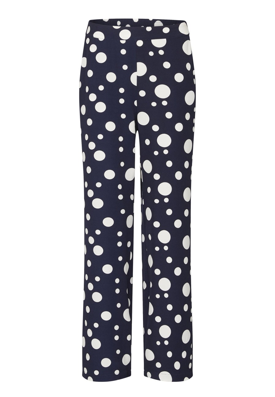 Love Divine Love1024-14 Pants Navy/Cream | Bukser