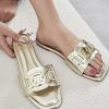 Mette P Sko Støvler El-809 Sandal Gold | Sandaler