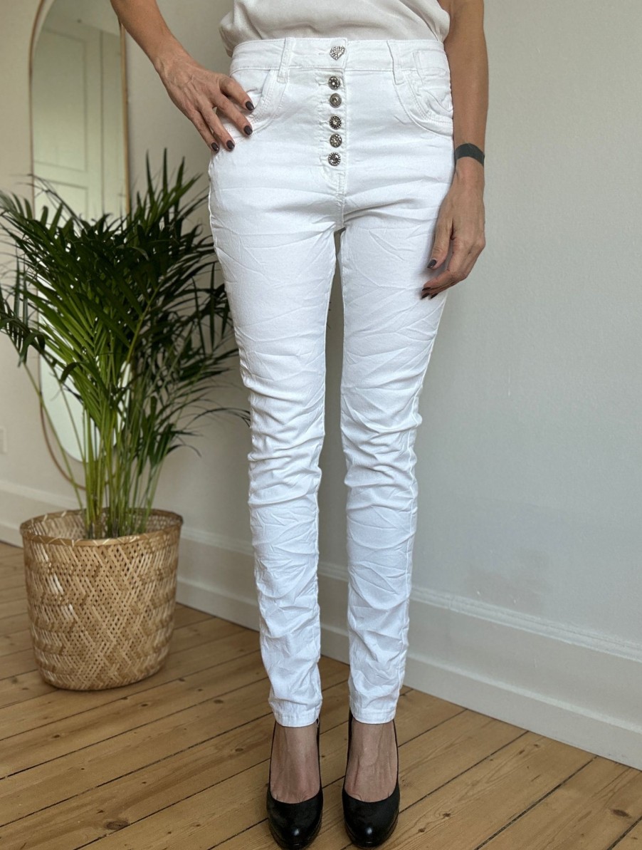 Jewelly jeans Jewelly Jeans 2565-11 White | Jeans