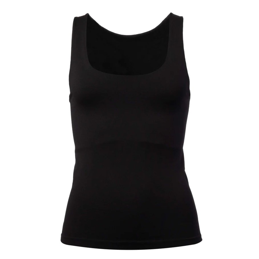 Liberté Essentiel Ninna Tank Top Black | Bluser