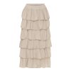 marta du chateau 7664Ng Skirt Mdckaren Beige | Nederdele